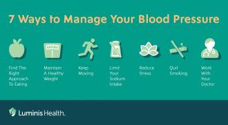 7 ways to manage your blood pressure