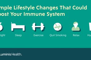 Simple Lifestyle Changes that Could Boost Your Immune System graphic