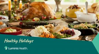 Enjoy healthy holiday foods
