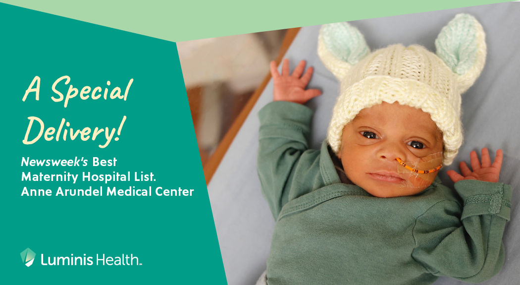 newsweek names Luminis Health Anne Arundel Medical Center as a best maternity care hospital