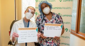 Dr. Mary Clance and Tywana Jackson, Luminis Health Anne Arundel Medical Center